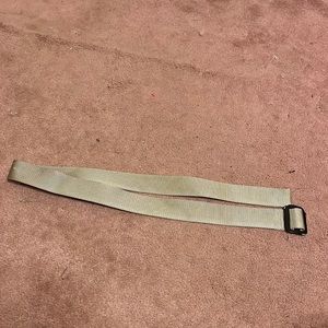 Tan army belt